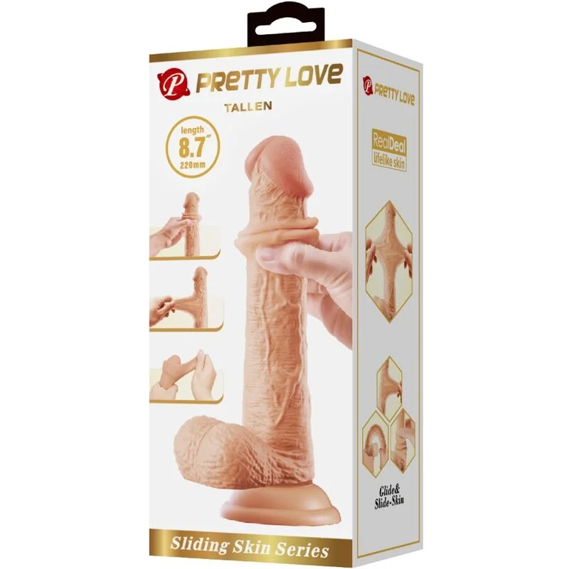 Pretty Love - Grote Realistische Dildo 22 Cm Huid - Image 7