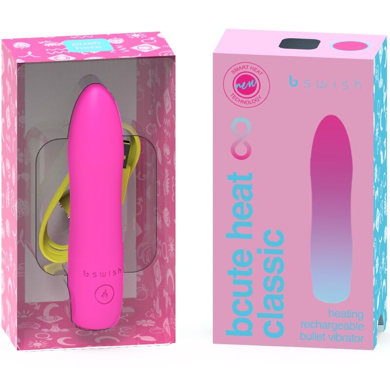 B SWISH - BCUTE INFINITE HEAT CLASSIC HEATABLE VIBRATOR PINK - Image 7