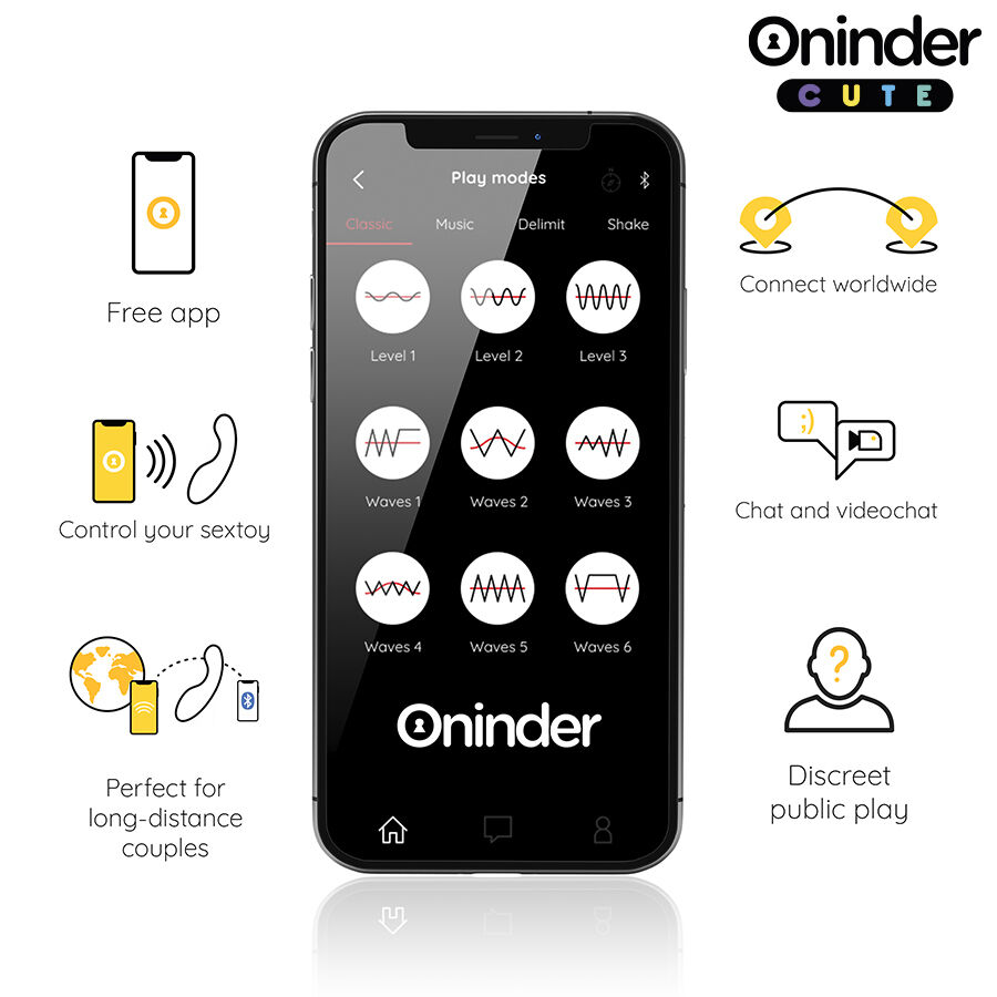 ONINDER CUTE - LOVE BUDDY MASTER G-SPOT VIBRATOR - FREE WORLDWIDE APP - Image 7