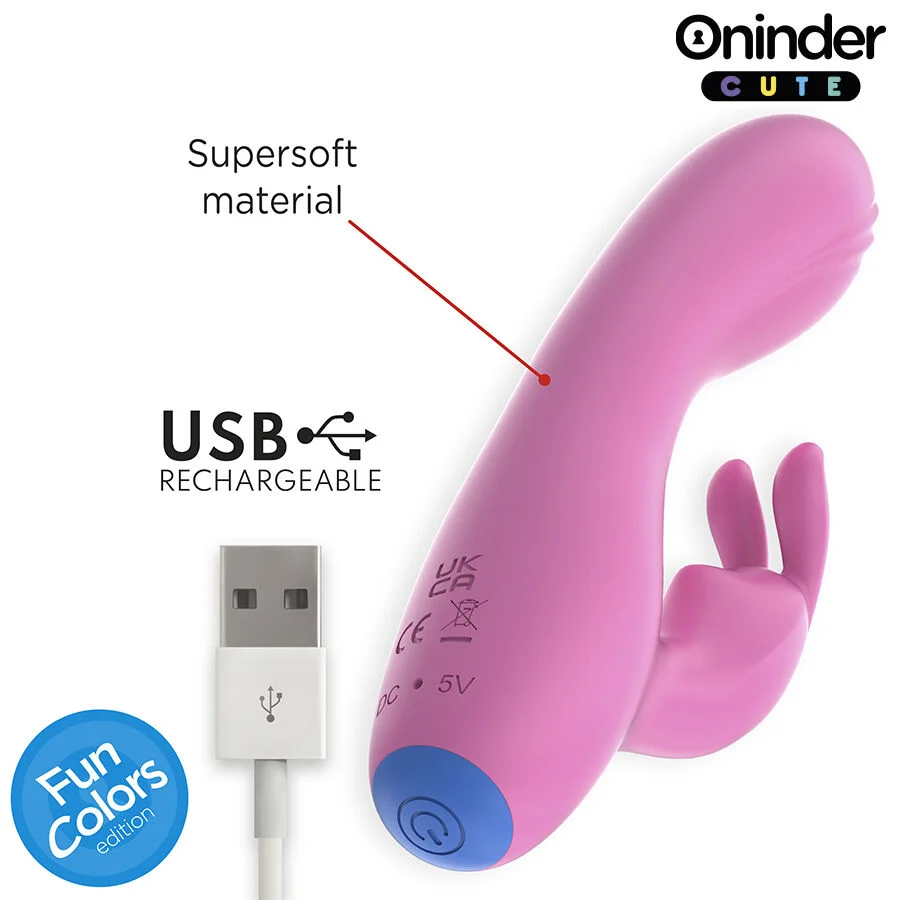 ONINDER CUTE - LOVE BUNNY VIBRATEUR POINT G CLITORIS - APPLICATION GRATUITE MONDIALE - Image 7