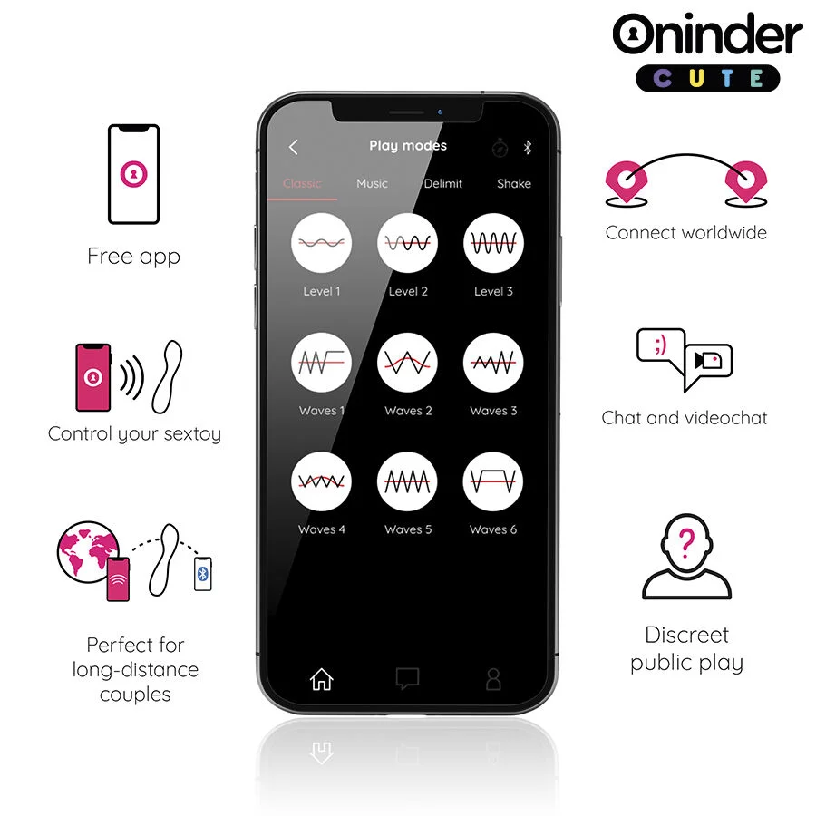 ONINDER CUTE - LOVE BUDDY MASTER VIBRATOR G-PUNT - GRATIS WERELDWIJDE APP - Image 4