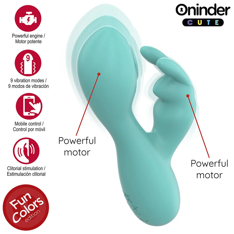 ONINDER CUTE - VIBRATOR CLITORISÉ LOVE BUNNY G-SPOT - GRATIS WERELDWIJDE APP - Image 6