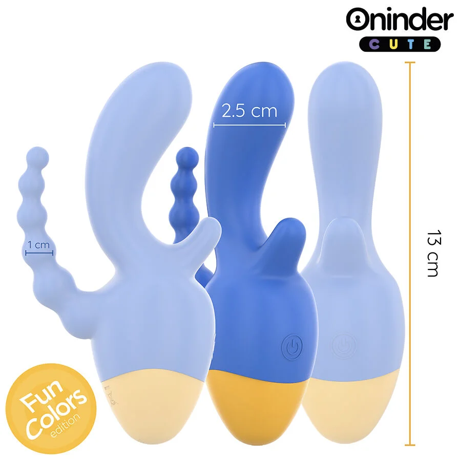 ONINDER CUTE - LOVE 3 SOME TRIPLE VIBRATEUR - APPLICATION GRATUITE DANS LE MONDE ENTIER - Image 4