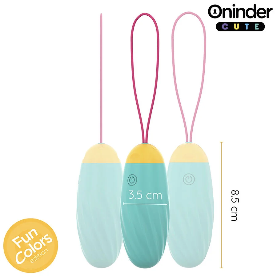 ONINDER CUTE - LOVE PLEASURE VIBRO-ROTATING SILICONE GEM EGG - FREE WORLDWIDE APP - Image 5