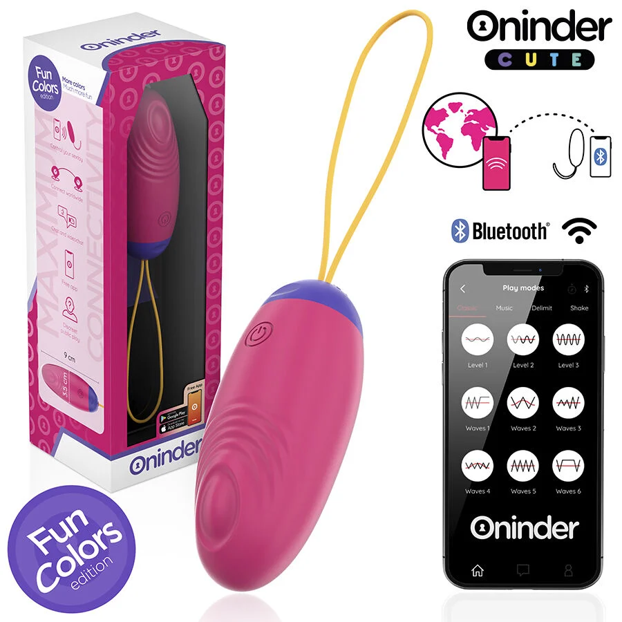 ONINDER CUTE - LOVE PLEASURE VIBRO-WAVE TAPPING SILICONE EGG - FREE WORLDWIDE APP - Image 4