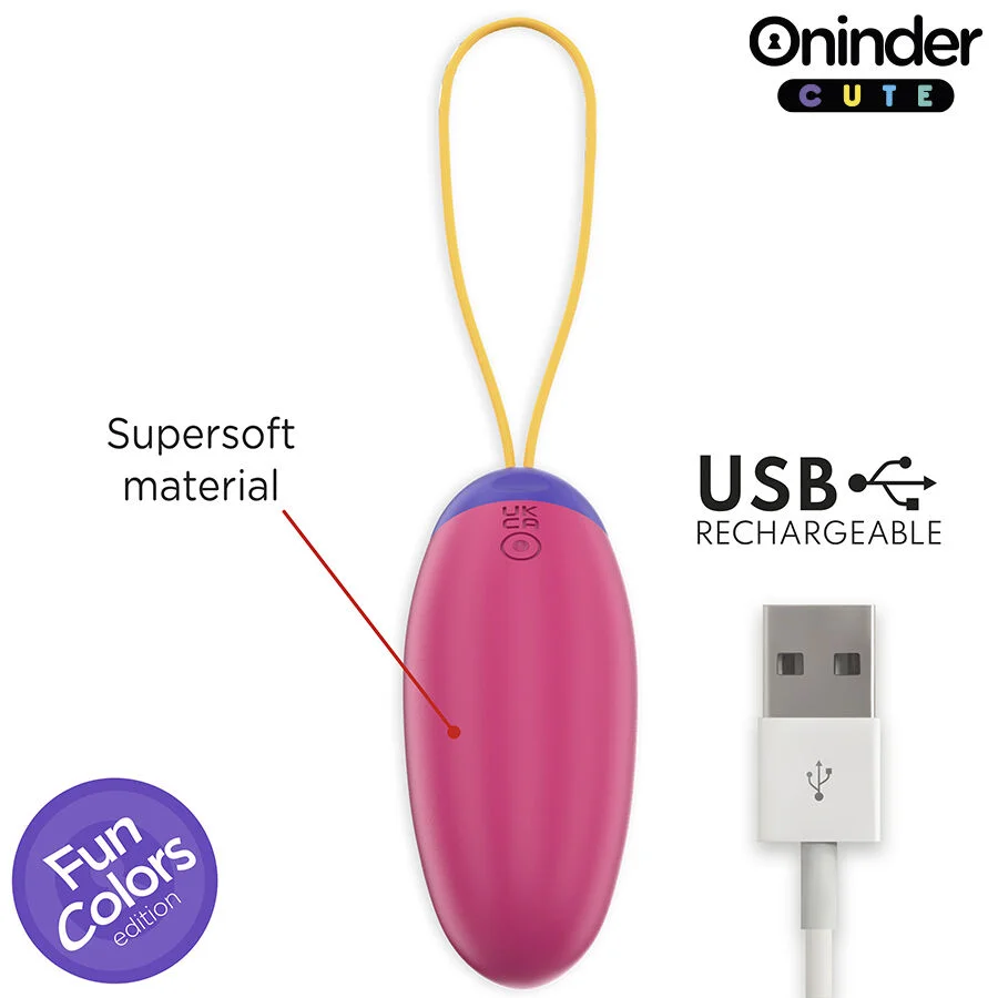 ONINDER CUTE - LOVE PLEASURE VIBRO-WAVE TAPPING SILICONE EGG - FREE WORLDWIDE APP - Image 8