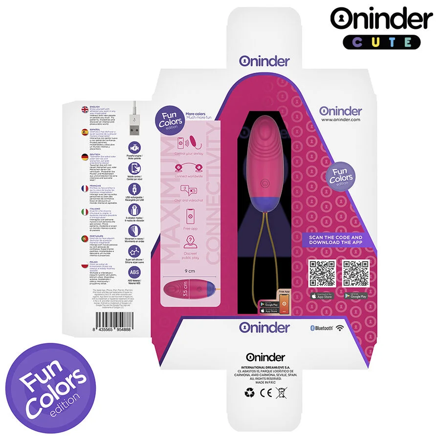 ONINDER CUTE - LOVE PLEASURE VIBRO-WAVE TAPPING SILICONE EGG - FREE WORLDWIDE APP - Image 9