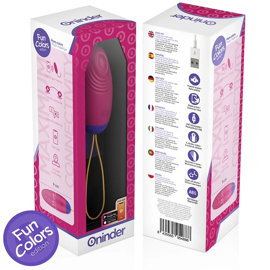 ONINDER CUTE - LOVE PLEASURE VIBRO-WAVE TAPPING SILICONE EGG - FREE WORLDWIDE APP - Image 10