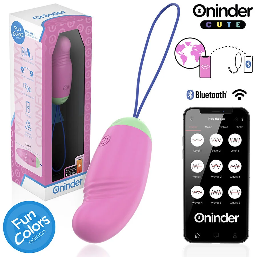 ONINDER CUTE - LOVE PLEASURE VIBRO-ROTATING EGG 360 SILICONE - FREE WORLDWIDE APP - Image 4