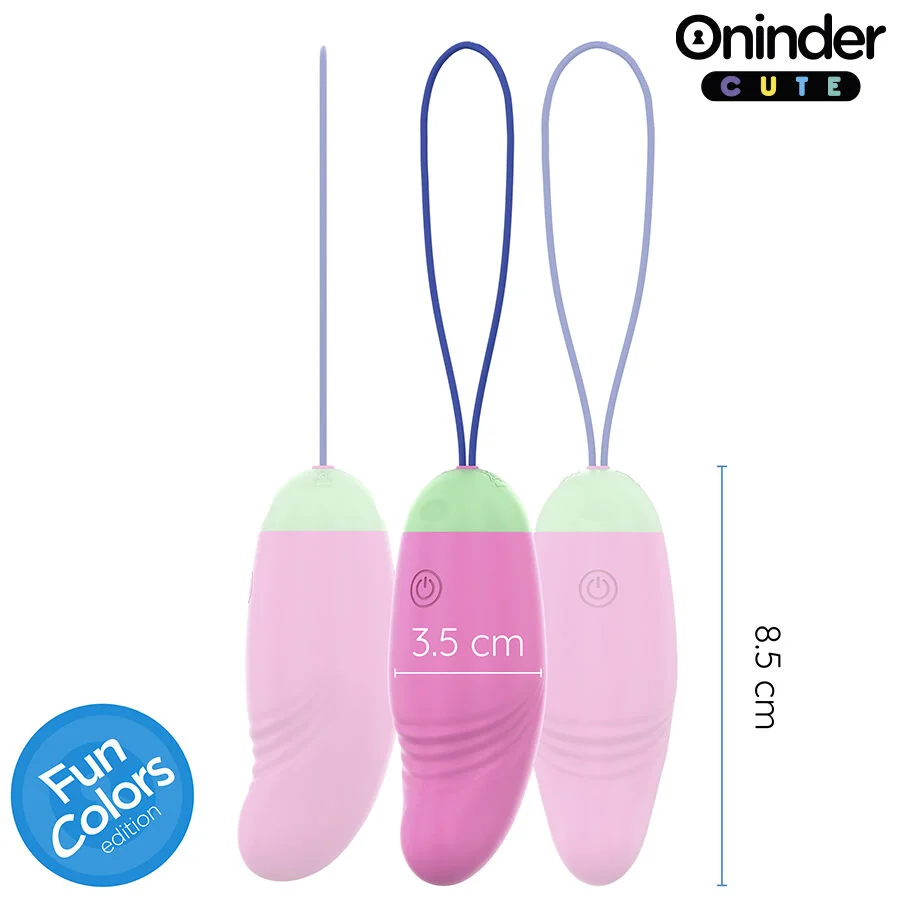 ONINDER CUTE - LOVE PLEASURE VIBRO-ROTATING EGG 360 SILICONE - FREE WORLDWIDE APP - Image 5