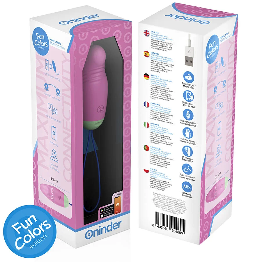 ONINDER CUTE - LOVE PLEASURE VIBRO-ROTATING EGG 360 SILICONE - FREE WORLDWIDE APP - Image 10