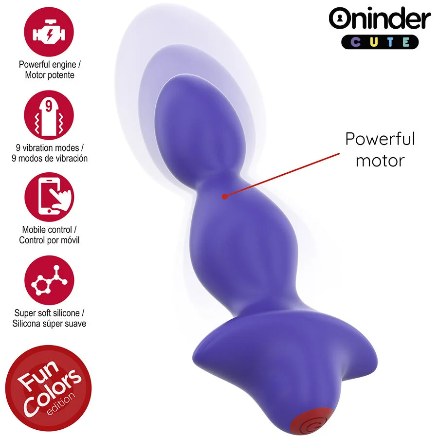 ONINDER CUTE - DILATATEUR ANAL VIBRANT LOVE BUTT - APPLICATION MONDIALE GRATUITE - Image 6