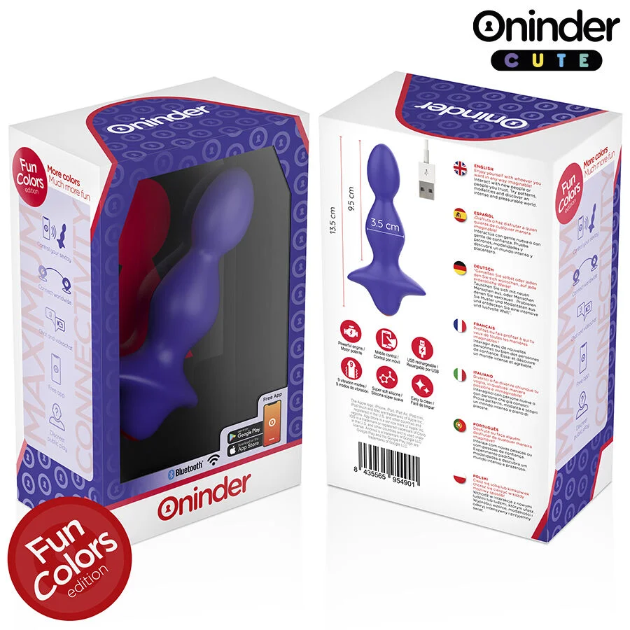 ONINDER CUTE - DILATATEUR ANAL VIBRANT LOVE BUTT - APPLICATION MONDIALE GRATUITE - Image 9