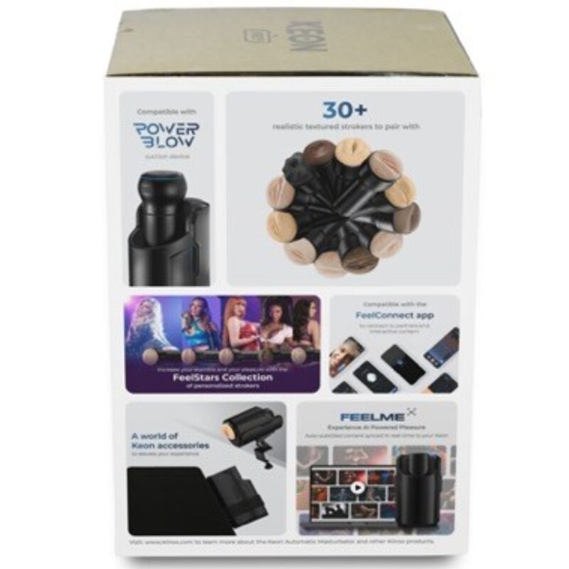 KIIROO - ENSEMBLE COMBO KEON PAR KIIROO + FEEL STROKER NOIR - Image 5