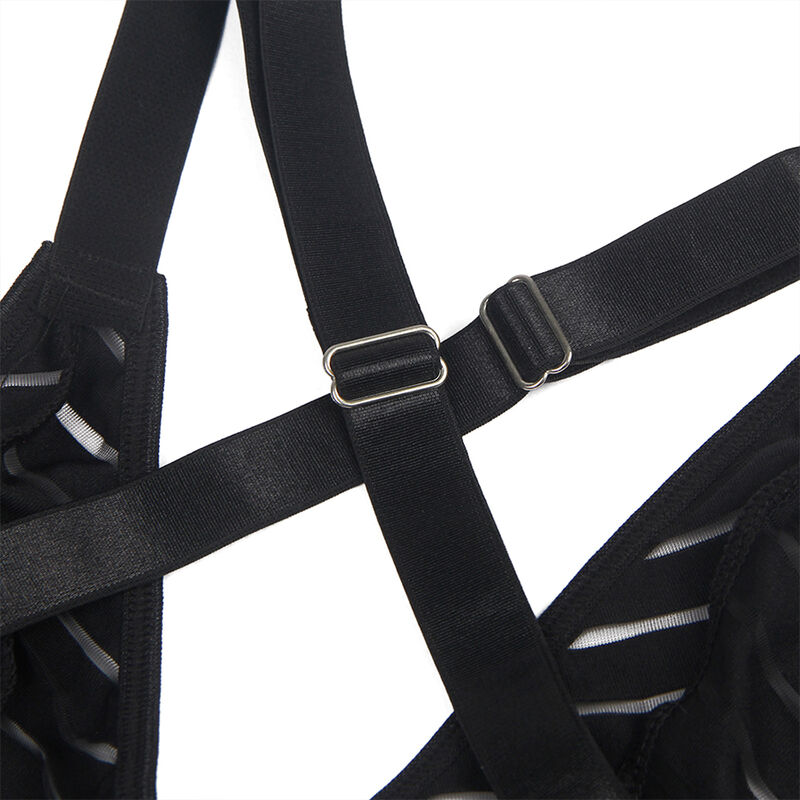 SUBBLIME - 954154 BODY AVEC PORTE-JARRETELLES NOIR L/XL - Image 7