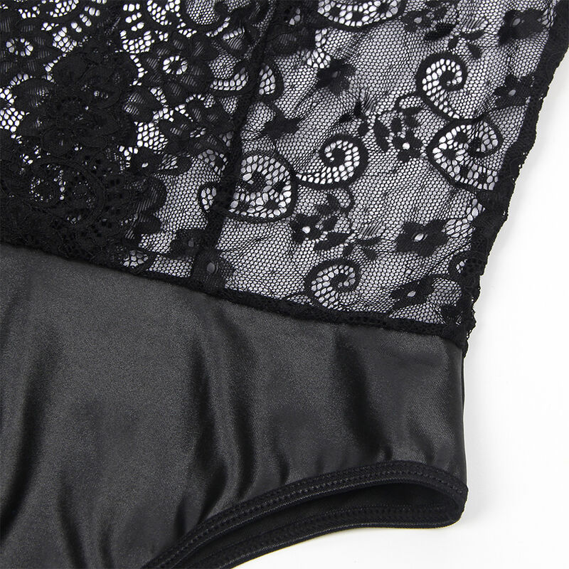 SUBBLIME - 954383 BODY SEXY AVEC PORTE-JARRETELLES NOIR S/M - Image 9