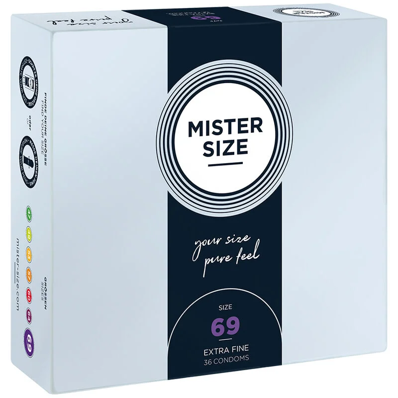 MISTER SIZE - CONDOMS MAAT XXXL 69 MM (36 STUKS)