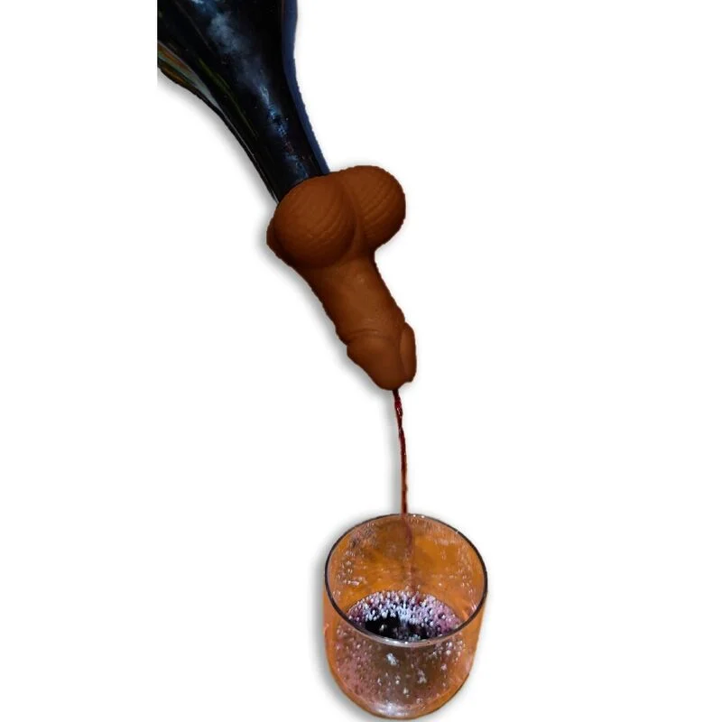 Diablo Picante - Carafe A Vin En Forme De Penis Mulatte
