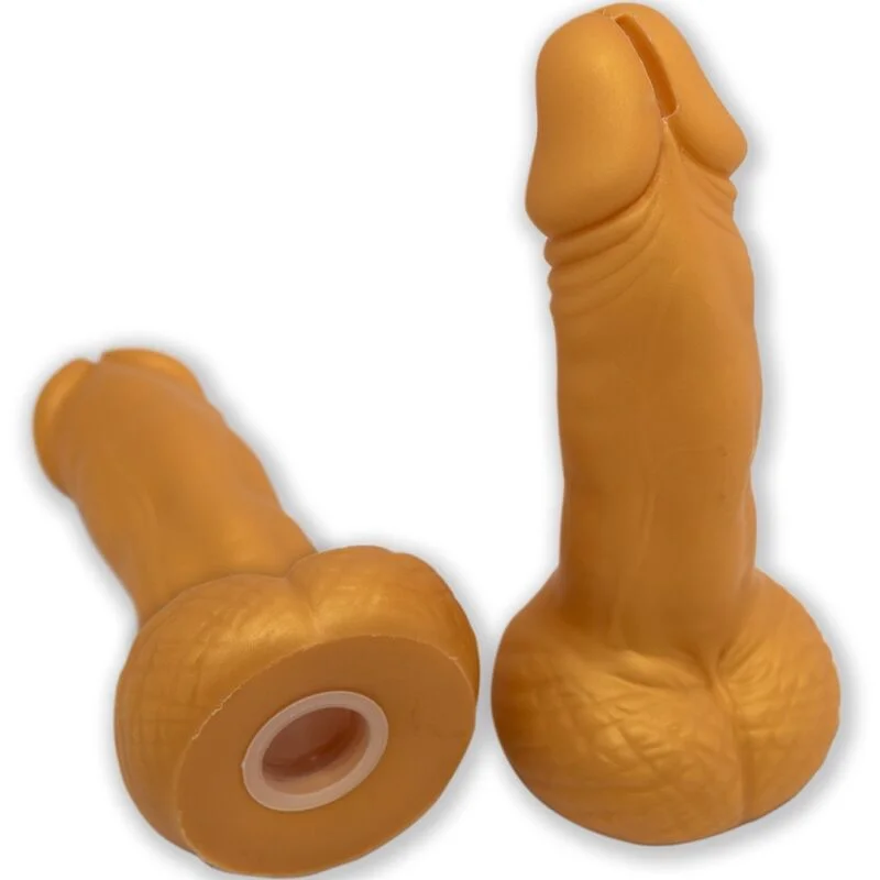 Diablo Picante - Tirelire En Forme De Pénis 22,5 Cm Or