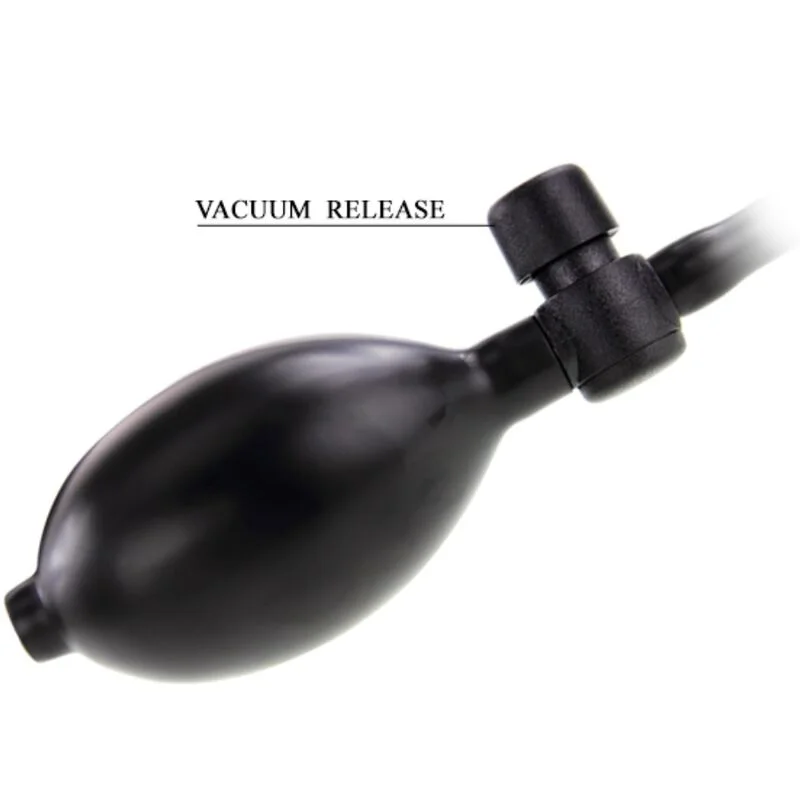 PRETTY LOVE - INFLATABLE ANAL PLUG BLACK - Image 6