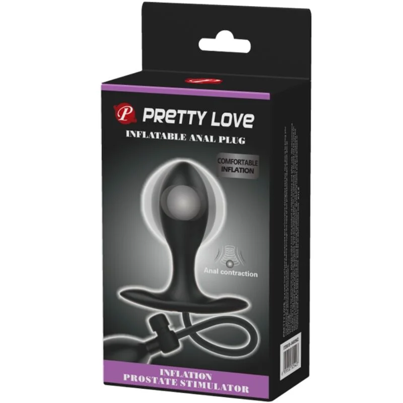 PRETTY LOVE - INFLATABLE ANAL PLUG BLACK - Image 8