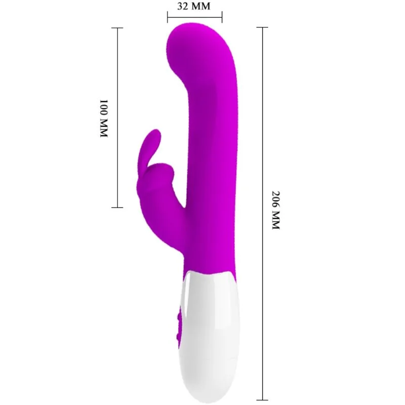 PRETTY LOVE - CENTAUR VIBRATOR RABBIT 30 VIBRATION MODES PURPLE - Image 4