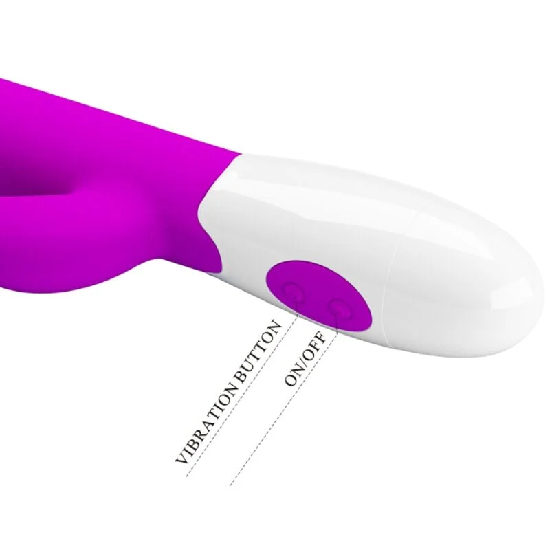 PRETTY LOVE - CENTAUR VIBRATOR RABBIT 30 VIBRATION MODES PURPLE - Image 5