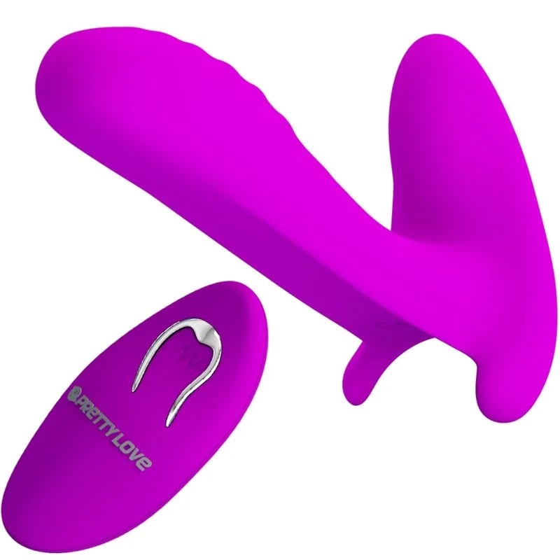 PRETTY LOVE - MASSAGEUR & VIBRATOR 12 VIBRATIES AFSTANDSBEDIENING PAARS