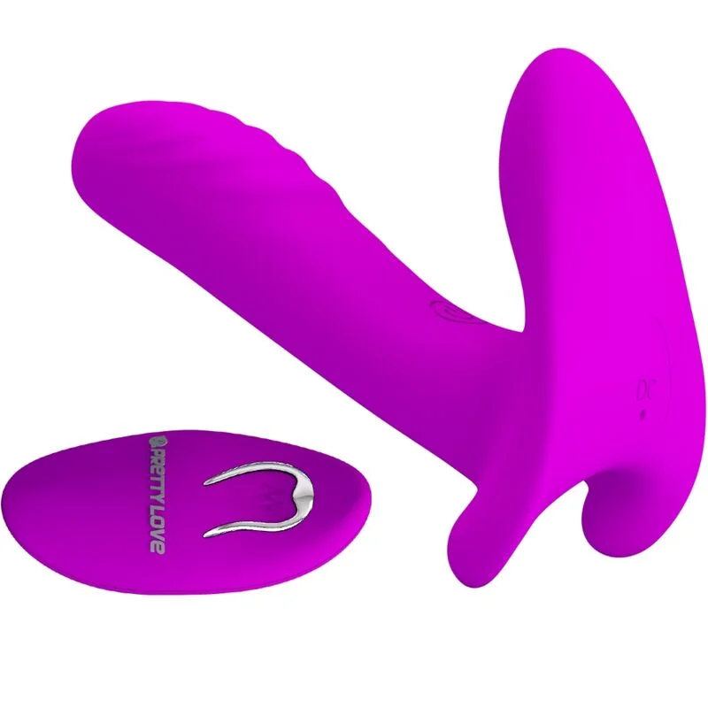 PRETTY LOVE - MASSAGEUR & VIBRATOR 12 VIBRATIES AFSTANDSBEDIENING PAARS - Image 3