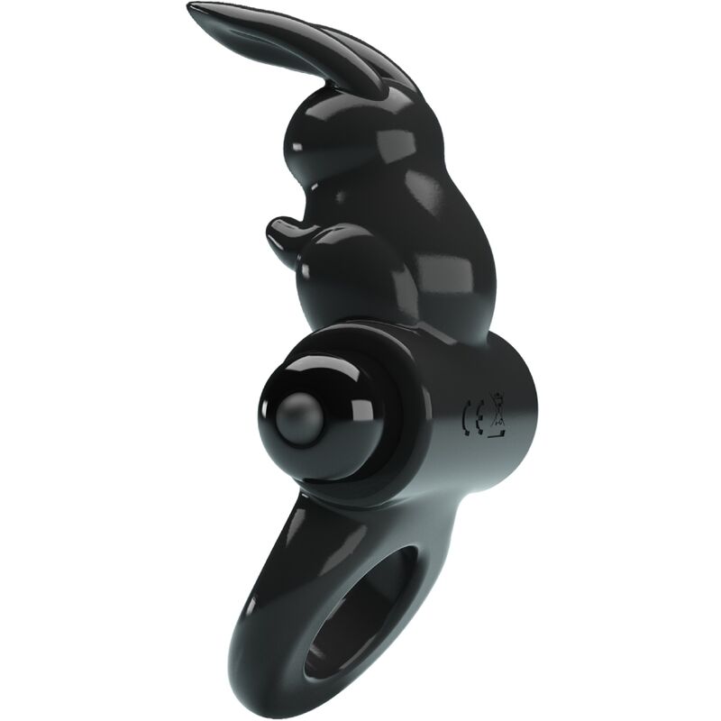 PRETTY LOVE - ANNEAU VIBRATEUR EXCITANT RABBIT 10 VIBRATIONS NOIR - Image 3