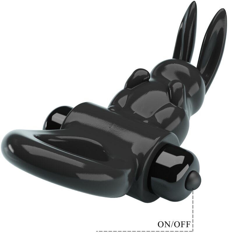 PRETTY LOVE - ANNEAU VIBRATEUR EXCITANT RABBIT 10 VIBRATIONS NOIR - Image 6