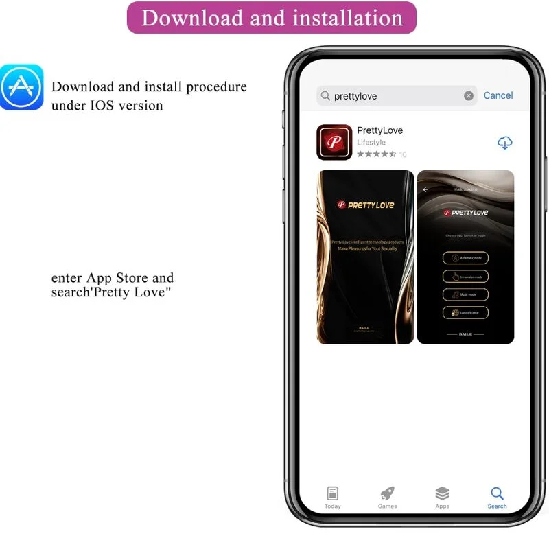PRETTY LOVE - FRANZ MASSEUR ET VIBRATEUR APPLICATION GRATUITE VIOLET - Image 7