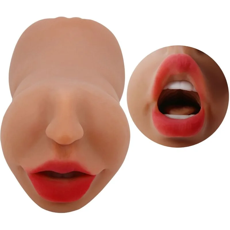 CRAZY BULL - ZOEY DOUBLE MASTURBATEUR BOUCHE ET VAGIN CHAIR - Image 4