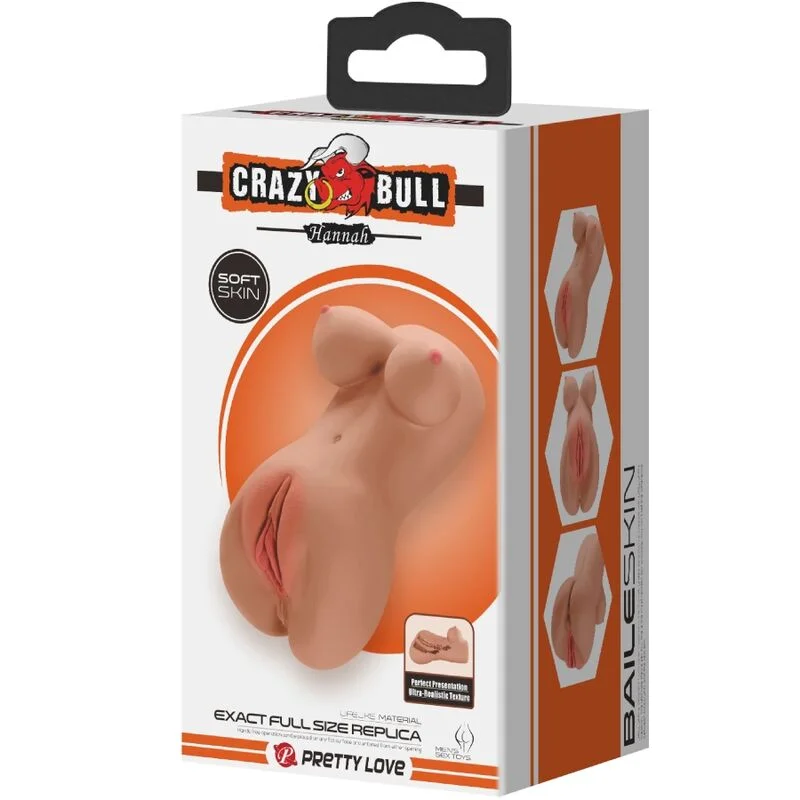 Crazy Bull - Hannah Dubbele Masturbator Vagina & Anus Realistisch - Image 6