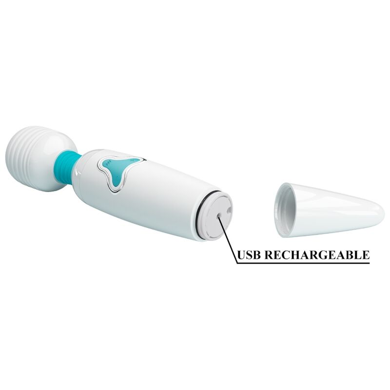 PRETTY LOVE - VIBRATEUR CLOUD WAND 7 VIBRATIONS BLANC - Image 9