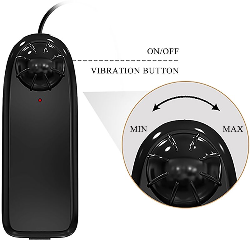Baile - Catoblepas Realistic Vibrator 20.6 Cm Flesh Remote Control - Image 7