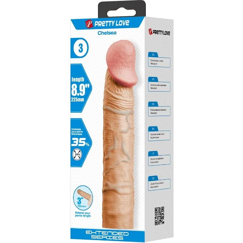 Pretty Love - Penismanchon Chelsea Met 7,6 Cm Lange Extensie - Image 6