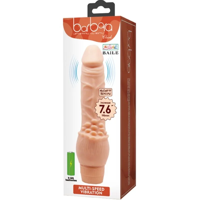 Baile - Realistische Vibrator Barbara 19,5 Cm Huid - Image 7