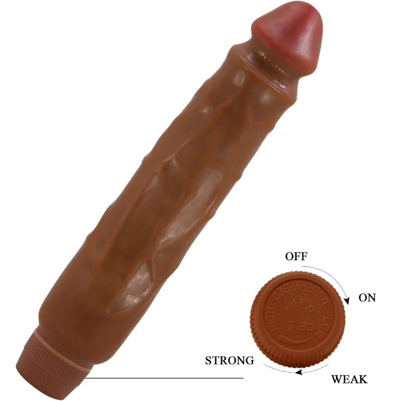 Baile - Jack Realistische Vibrator 26 Cm Mulâtre - Image 5