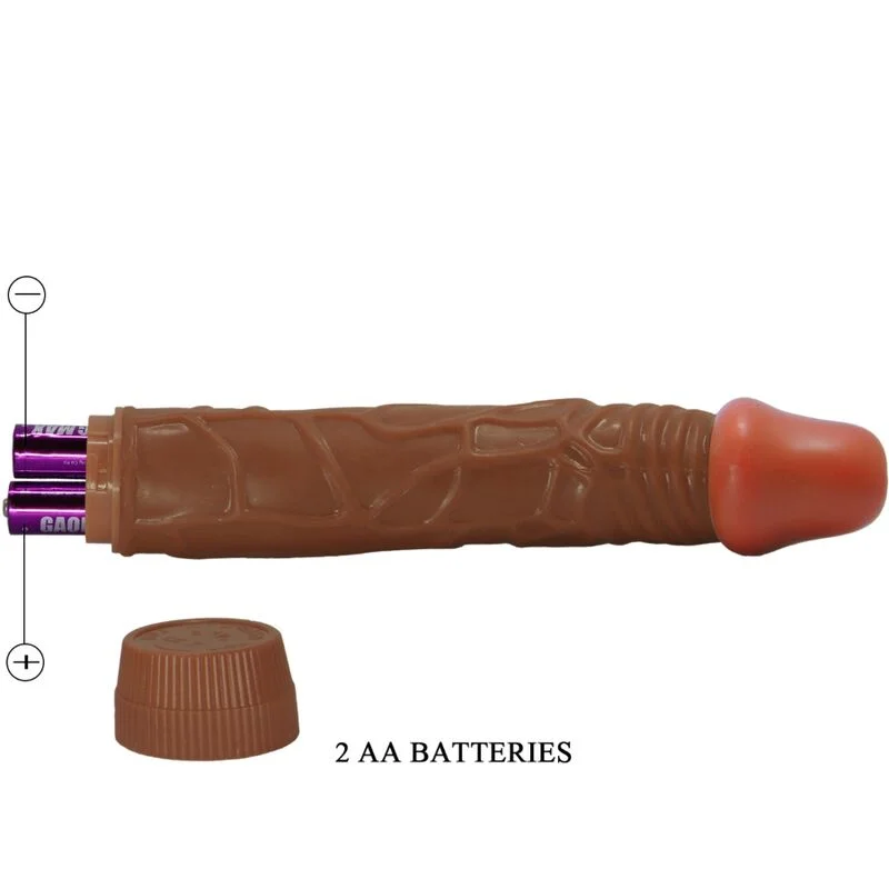 Baile - Realistische Vibrator Bob 22,5 Cm Mulâtre - Image 4