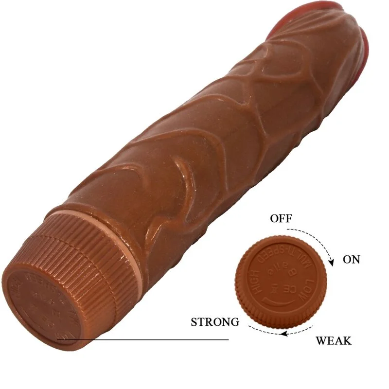 Baile - Realistische Vibrator Bob 22,5 Cm Mulâtre - Image 6