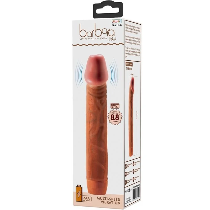 Baile - Realistische Vibrator Bob 22,5 Cm Mulâtre - Image 7