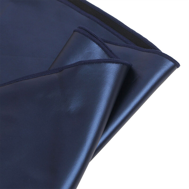 SUBBLIME - 955427 ROBE À BRETELLES EN CUIR BLEU L/XL - Image 10