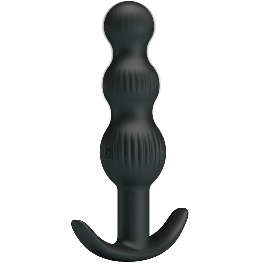 PRETTY LOVE - SIDNEY ANAL VIBRATOR 10 VIBRATIONS BLACK - Image 3