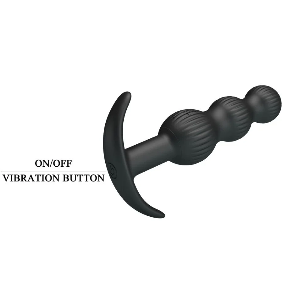 PRETTY LOVE - SIDNEY ANAL VIBRATOR 10 VIBRATIONS BLACK - Image 10