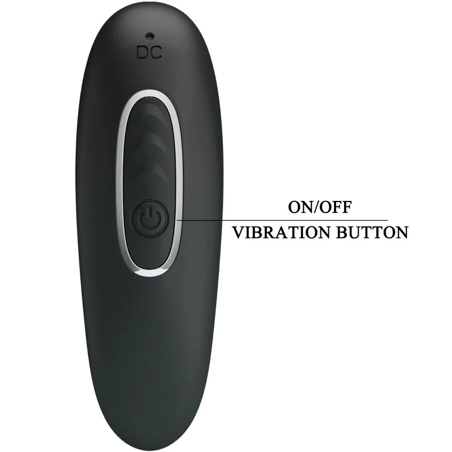 PRETTY LOVE - CORBAN ANAL VIBRATOR 10 VIBRATIONS BLACK - Image 10