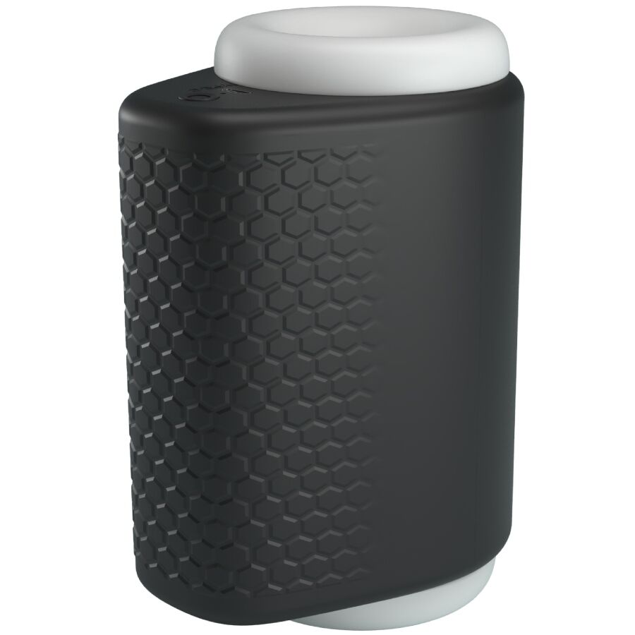 PRETTY LOVE - MASTURBATEUR POUR HOMME DJ GIRL AVEC VIBRATION 5 RÉGLAGES NEGRO - Image 6