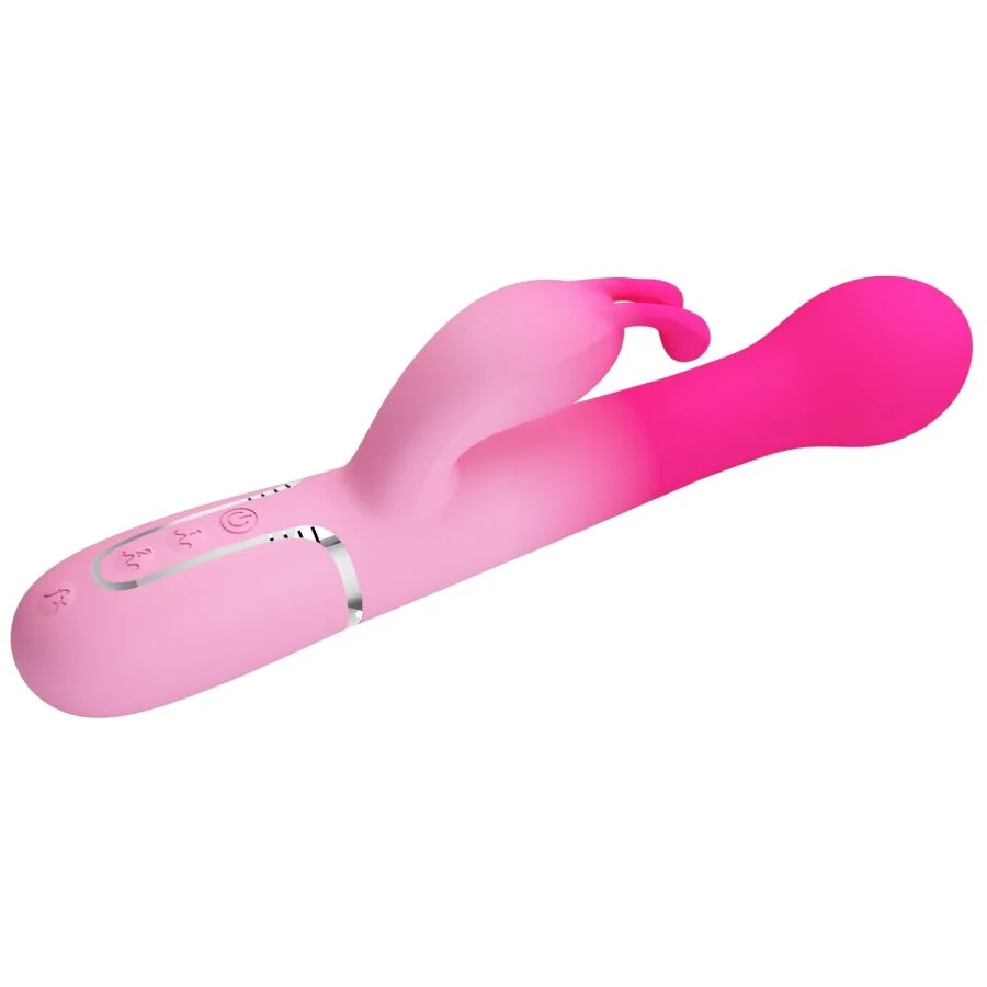 PRETTY LOVE - VIBRATEUR LAPIN MULTIFONCTION 3 EN 1 DEJON ROSE - Image 6