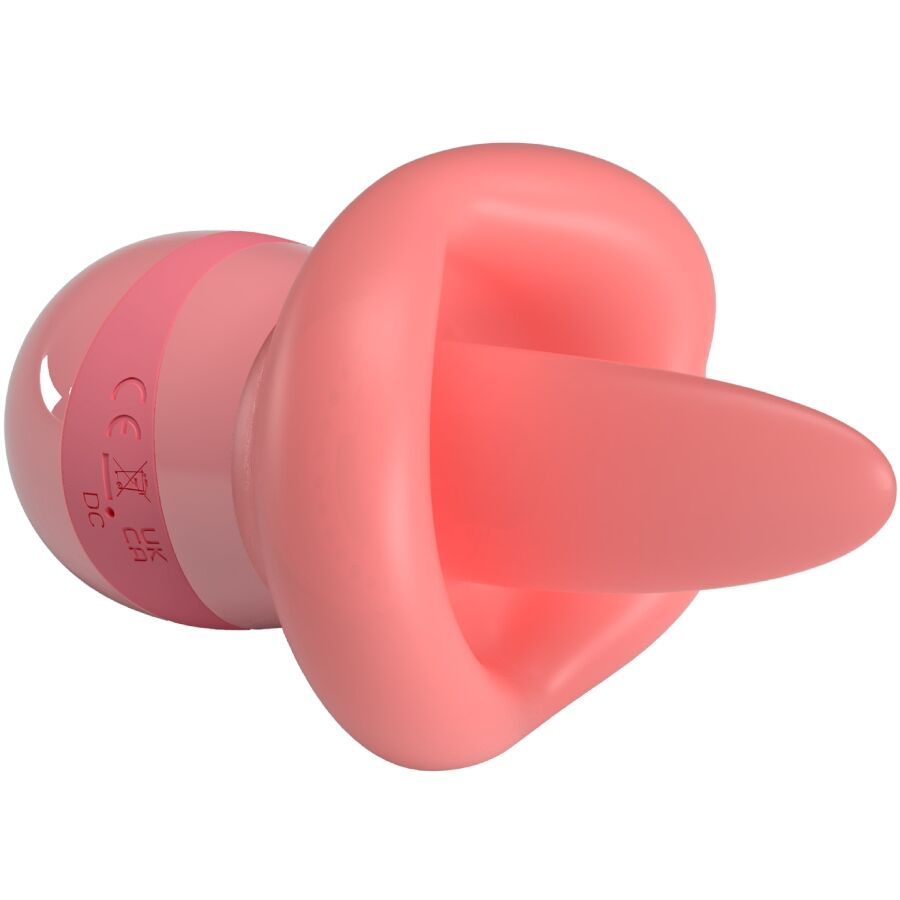PRETTY LOVE - STIMULATEUR DE CLITORIS KYLEE TONGUE 10 VIBRATIONS ROSE NUDE - Image 5