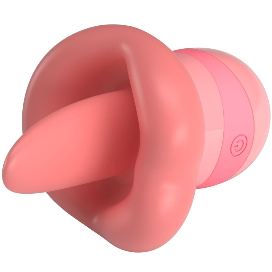 PRETTY LOVE - STIMULATEUR DE CLITORIS KYLEE TONGUE 10 VIBRATIONS ROSE NUDE - Image 6